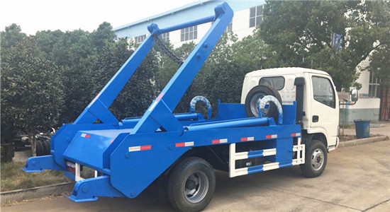 東風多利卡擺臂式垃圾車︱5噸擺臂式垃圾車圖片