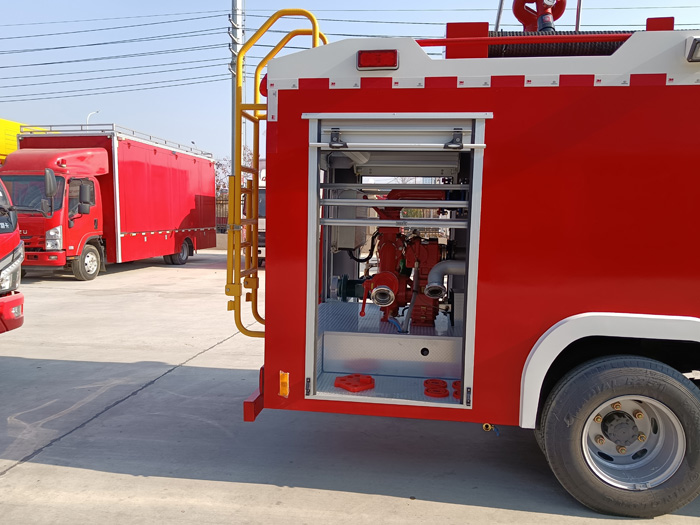 5噸消防灑水車多少錢_消防中隊消防車_1.5-3.5噸水罐消防車現車價格