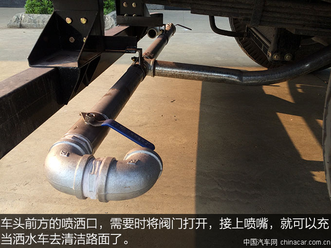 城市綠化好助手 東風153綠化噴灑車評測 上裝篇 專用車